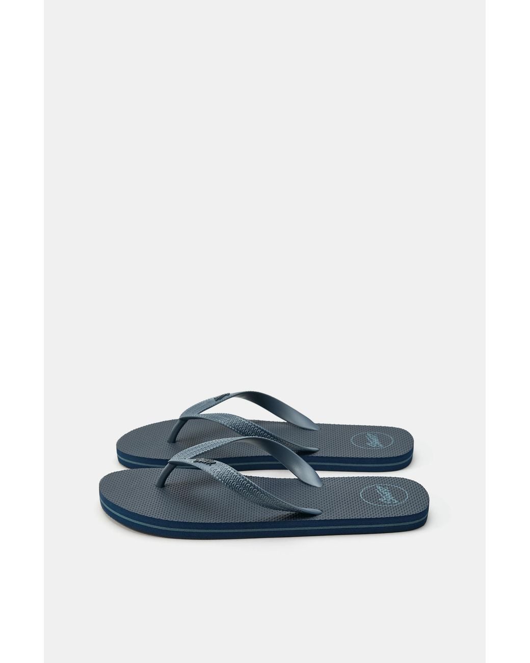 Pull&Bear Blue Stwd Sandals for men