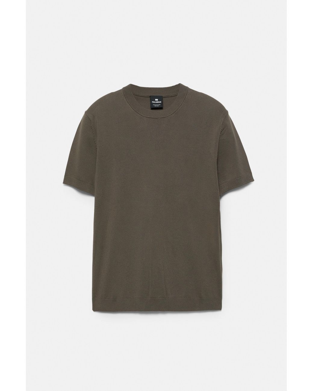 Pull À Manches Courtes Pull&Bear pour homme en coloris Green