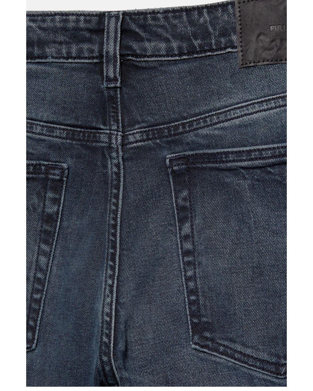 Pull&Bear Slim Jeans in het Black voor heren