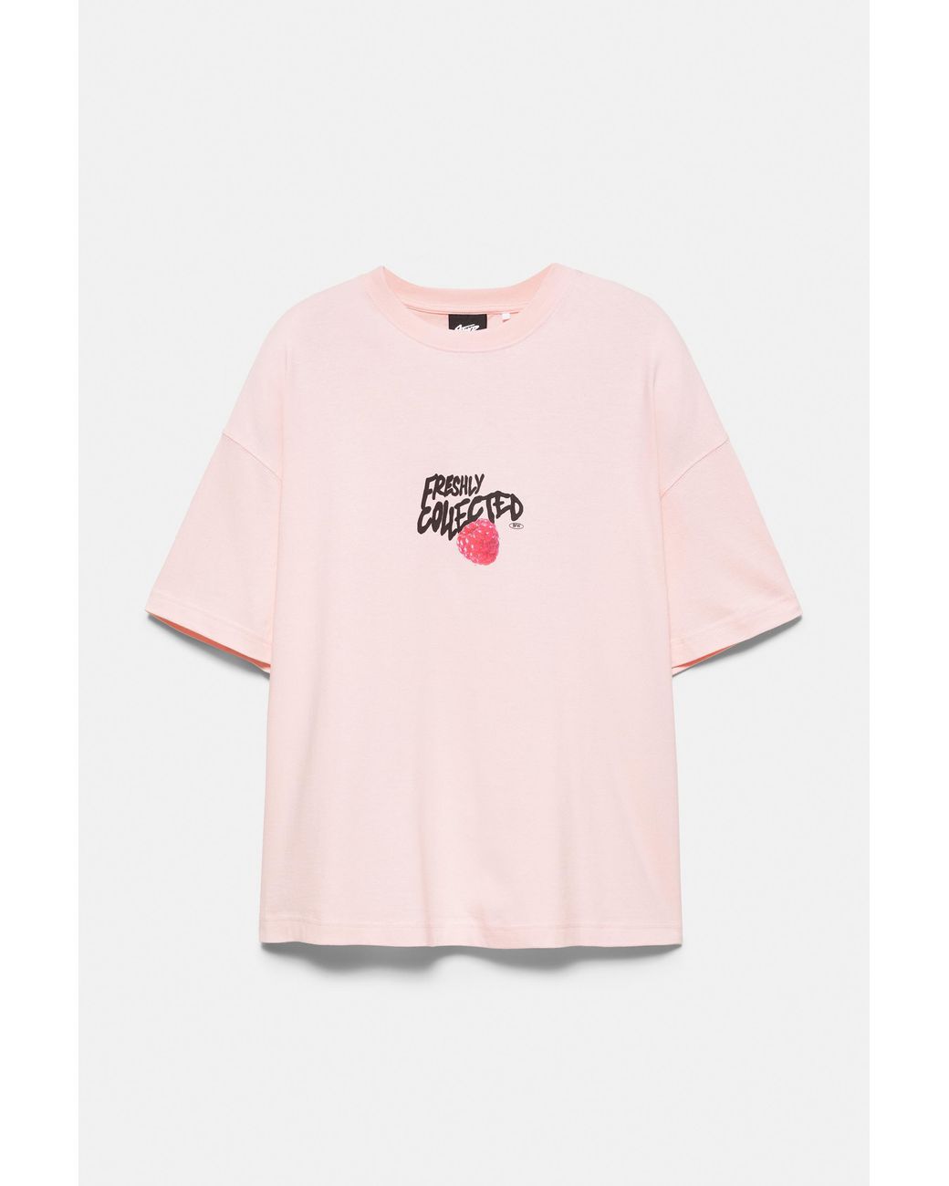 Pull&Bear Pink Stwd Graphic T-Shirt for men