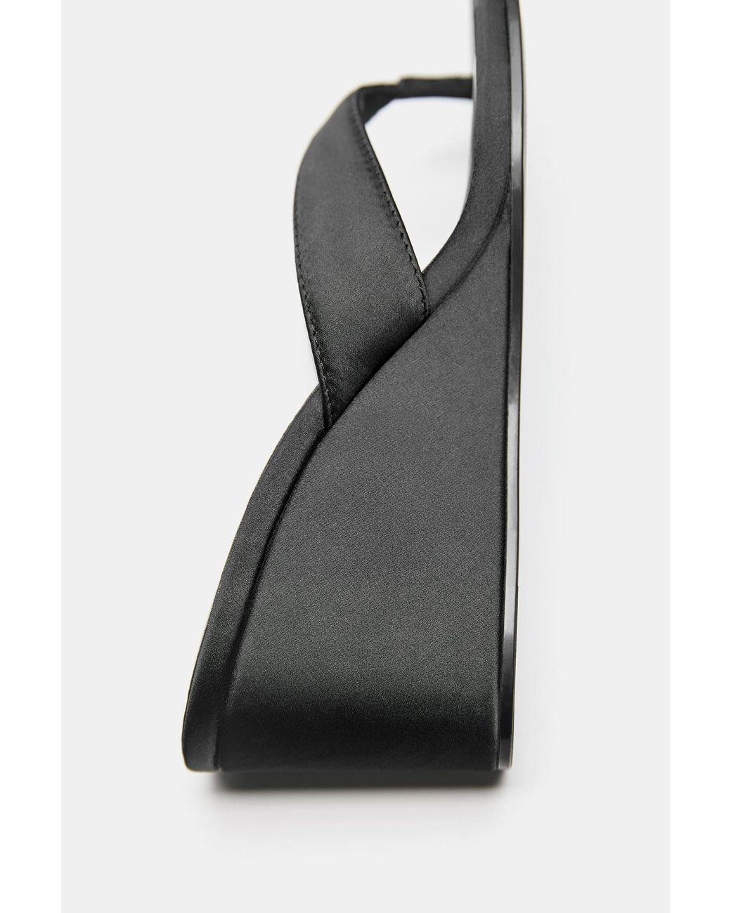 Sandales À Talon Compensé Pull&Bear en coloris White