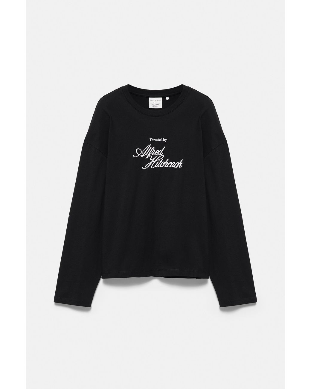 Pull&Bear Blue Alfred Hitchcock Regular Fit T-Shirt