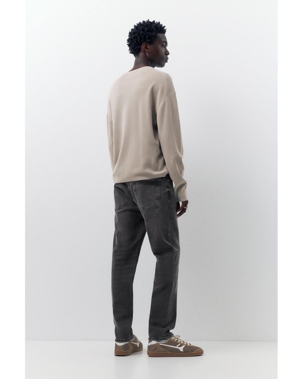 Pull&Bear Slim Jeans in het White voor heren