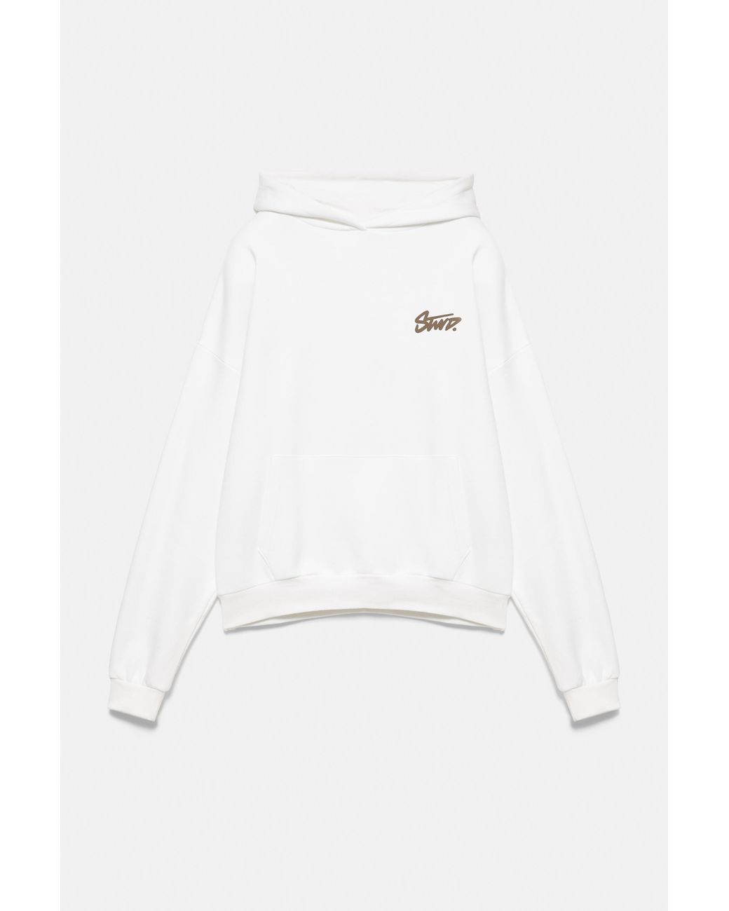 Pull&Bear Blue Stwd Leopard Hoodie