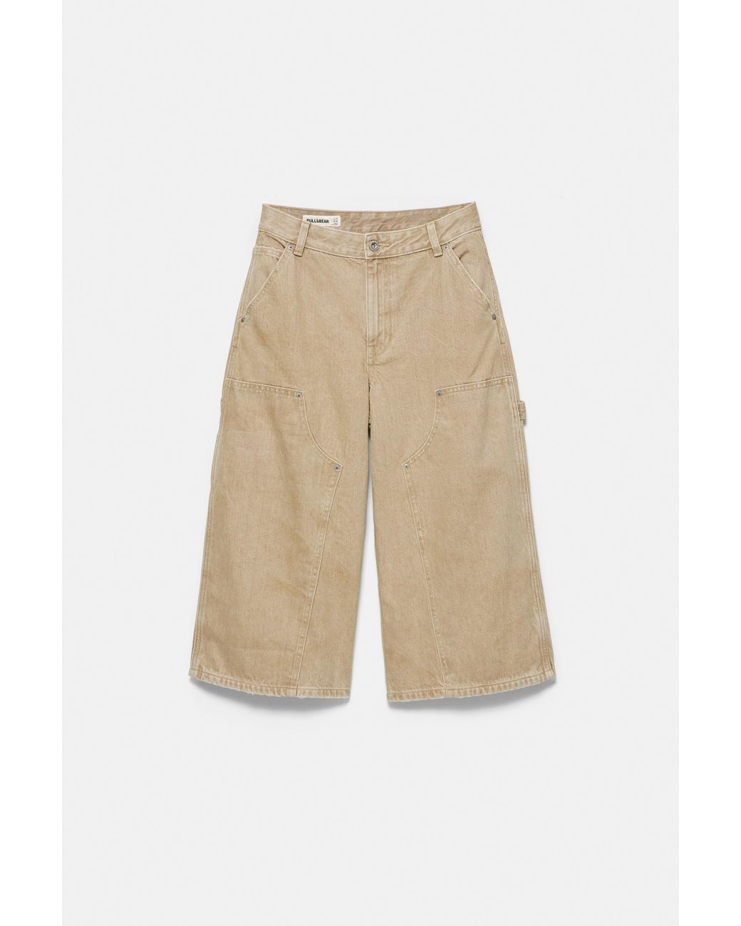 Pull&Bear Carpenter Jorts in het Multicolor