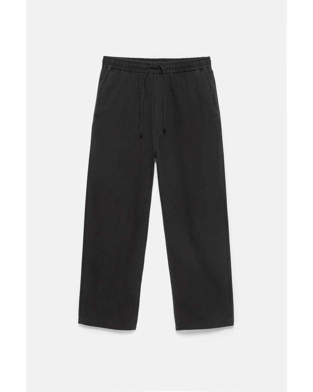 Pull&Bear Blue Denim Joggers for men