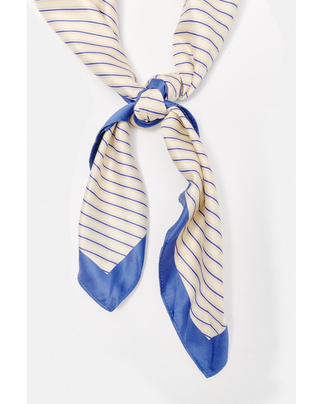Pull&Bear Blue Gestreifte Bandana