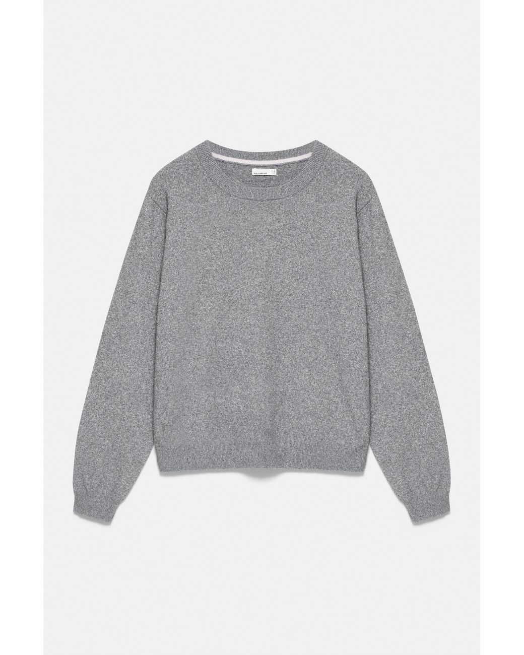 Pull&Bear Gray Basic Soft Knit Jumper