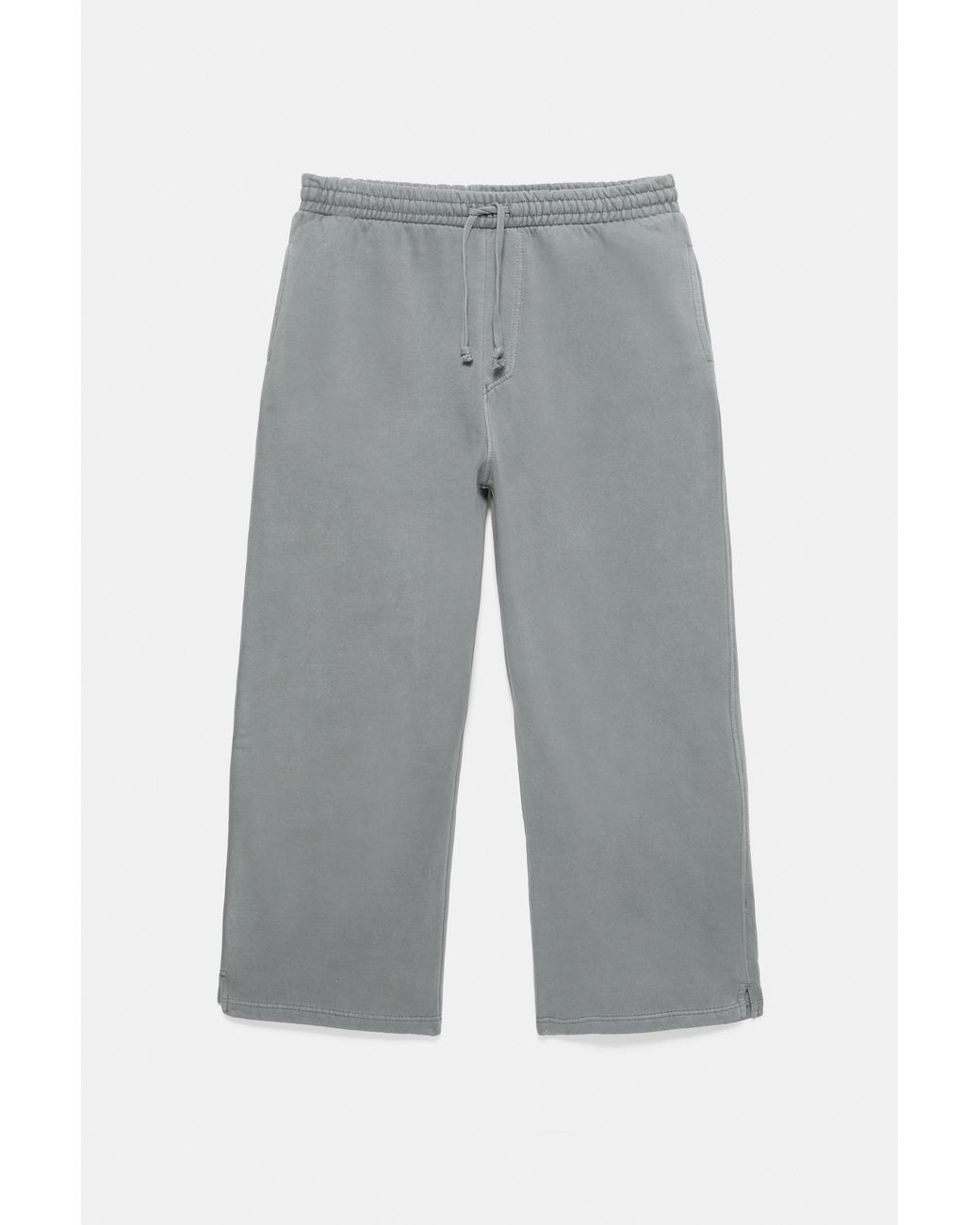 Pull&Bear Gray Stwd Jogger Trousers for men