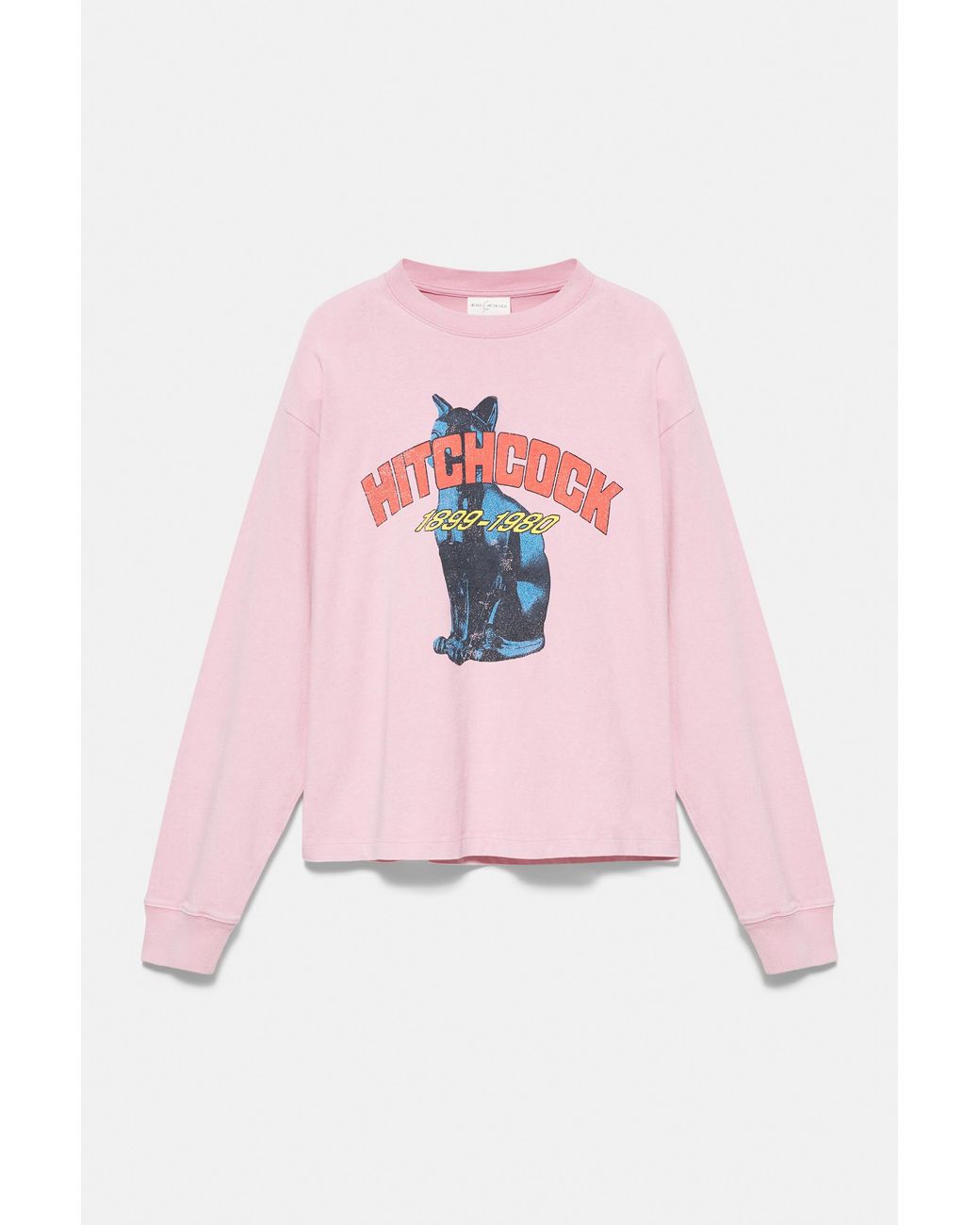 Pull&Bear Black Hitchcock Regular Fit T-Shirt