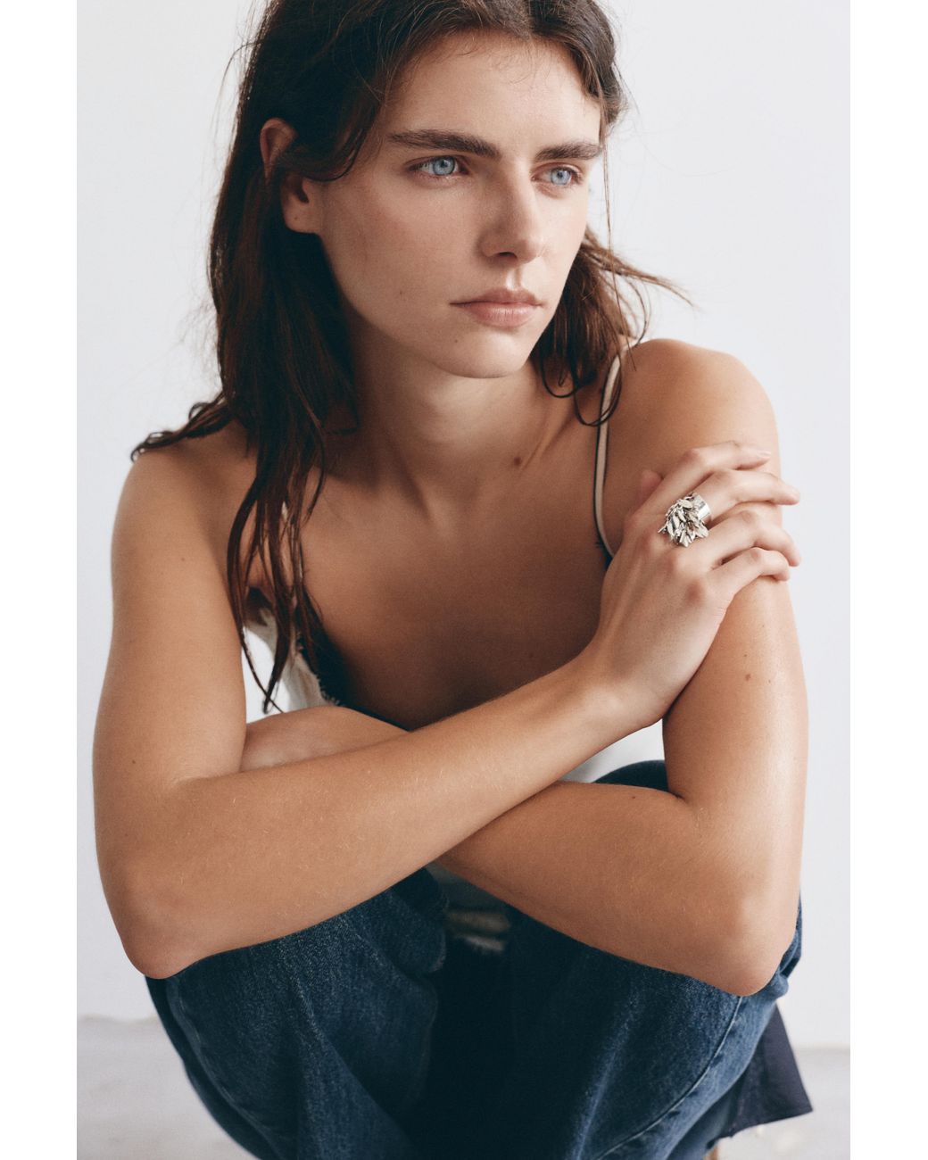 Pull&Bear White Blätterring