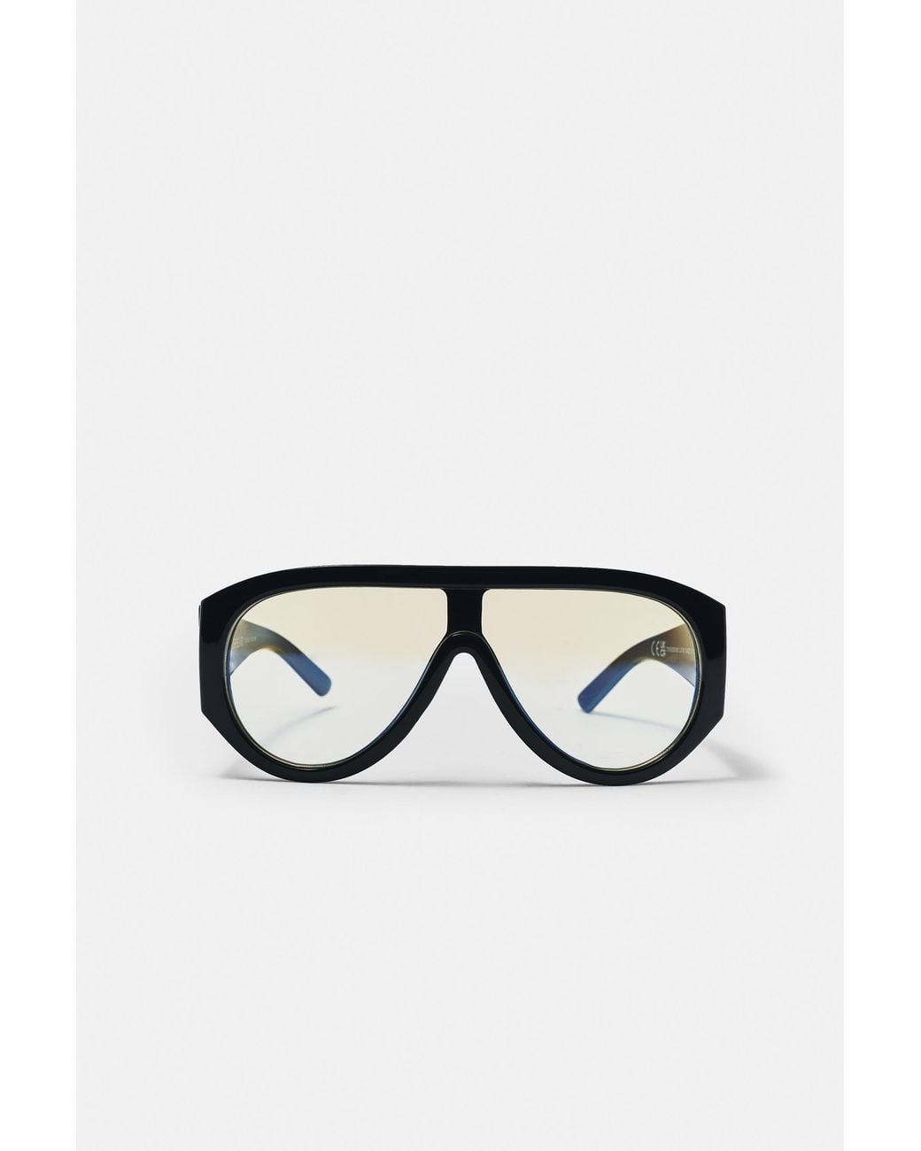 Pull&Bear Black Light Filter Aviator Glasses