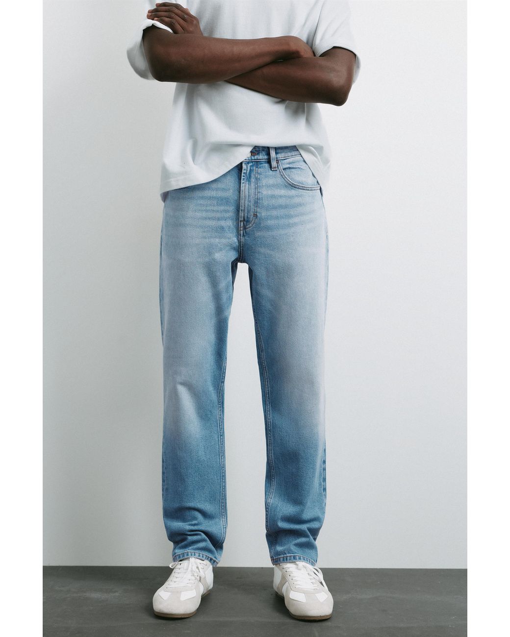 Pull&Bear Slim Jeans in het Blue voor heren
