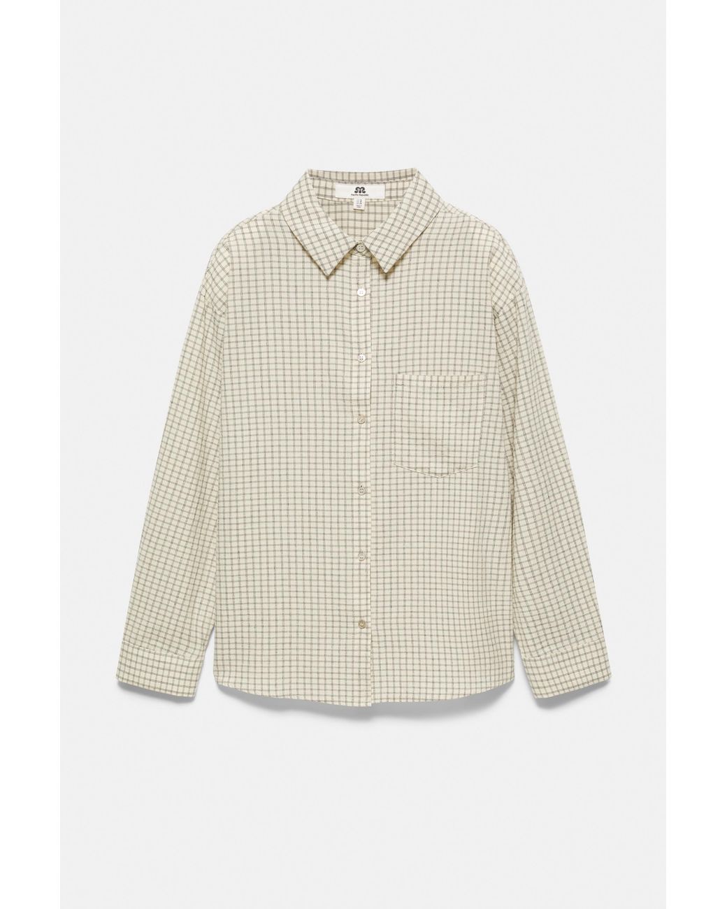 Camicia A Quadri Con Tasca di Pull&Bear in Multicolor