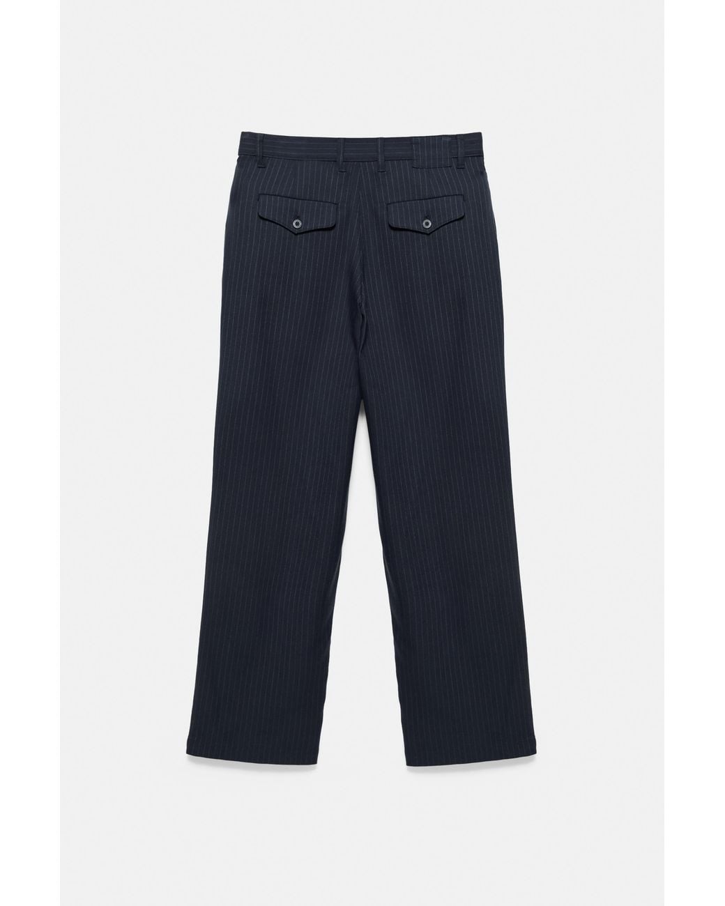 Pantalon Tailoring À Pinces Pull&Bear pour homme en coloris Gray