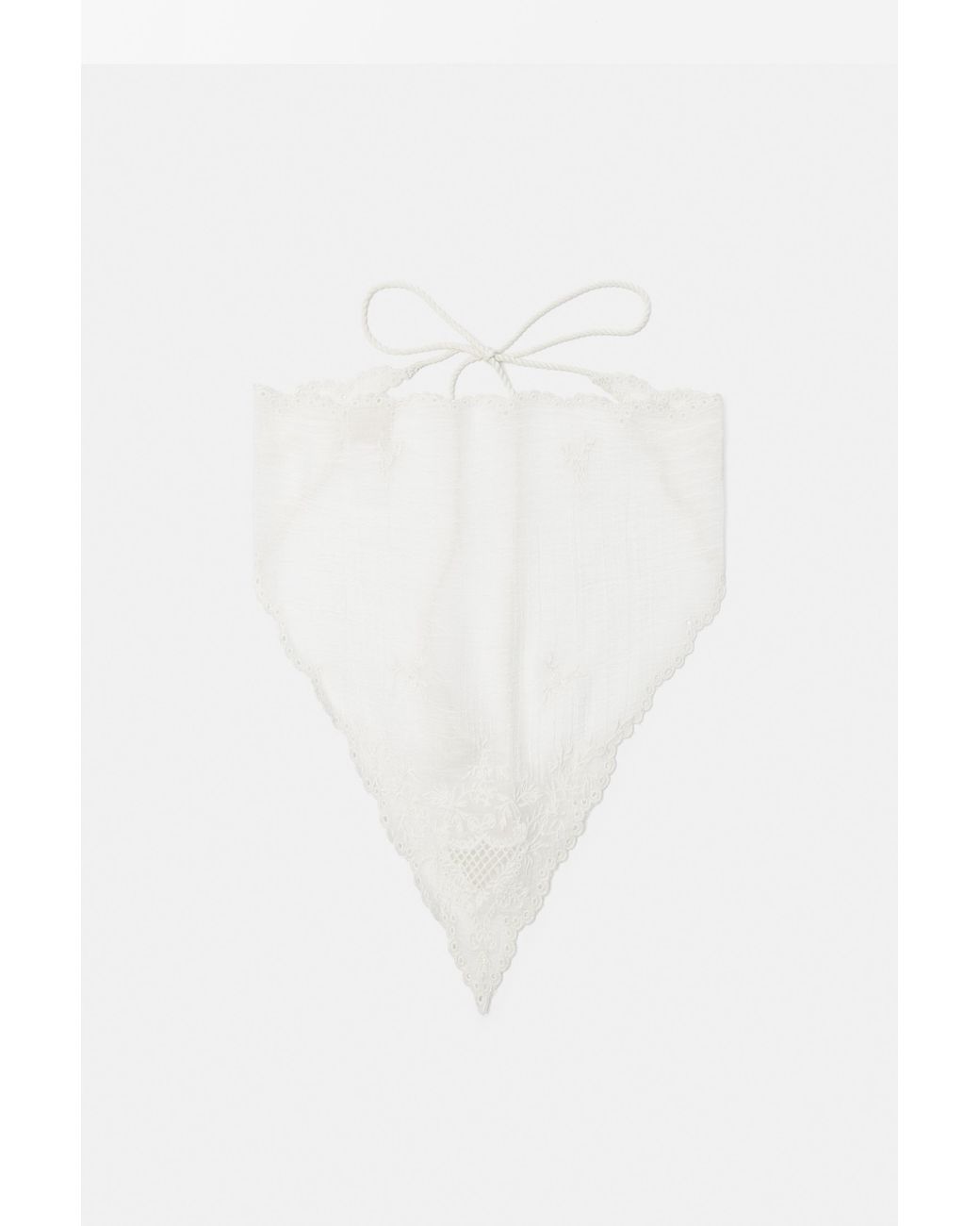 Pull&Bear White Besticktes Tuch