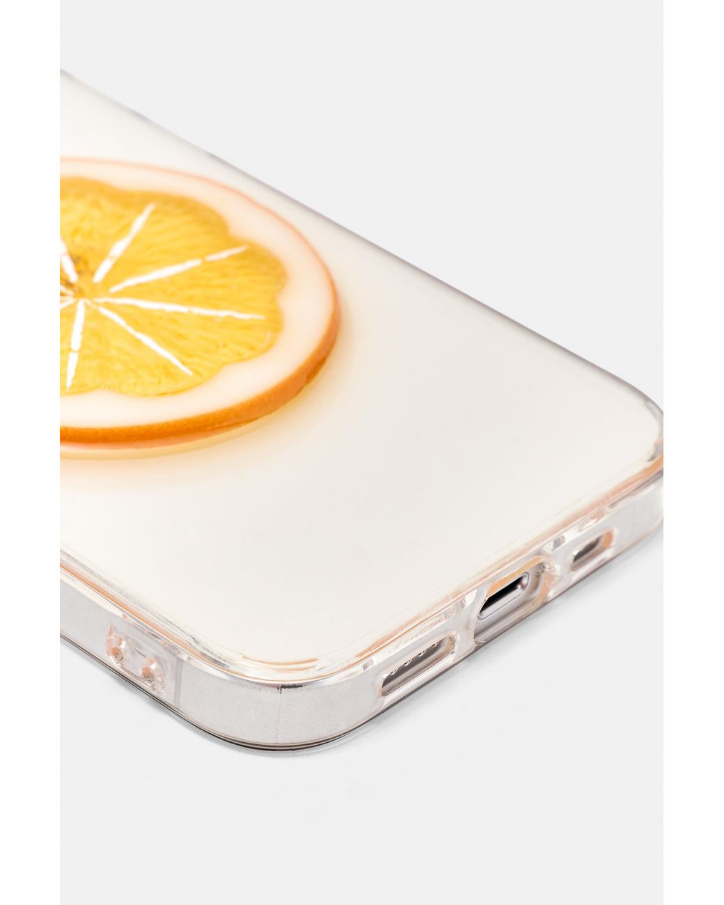 Coque Iphone Transparente Fruits Pull&Bear en coloris White