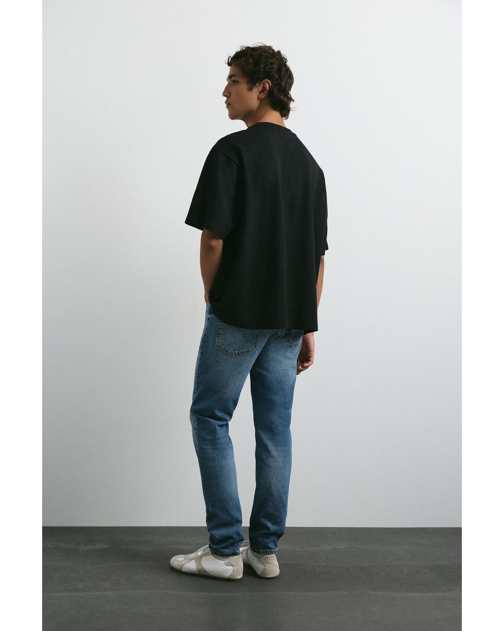 Pull&Bear Slim Jeans in het Blue voor heren
