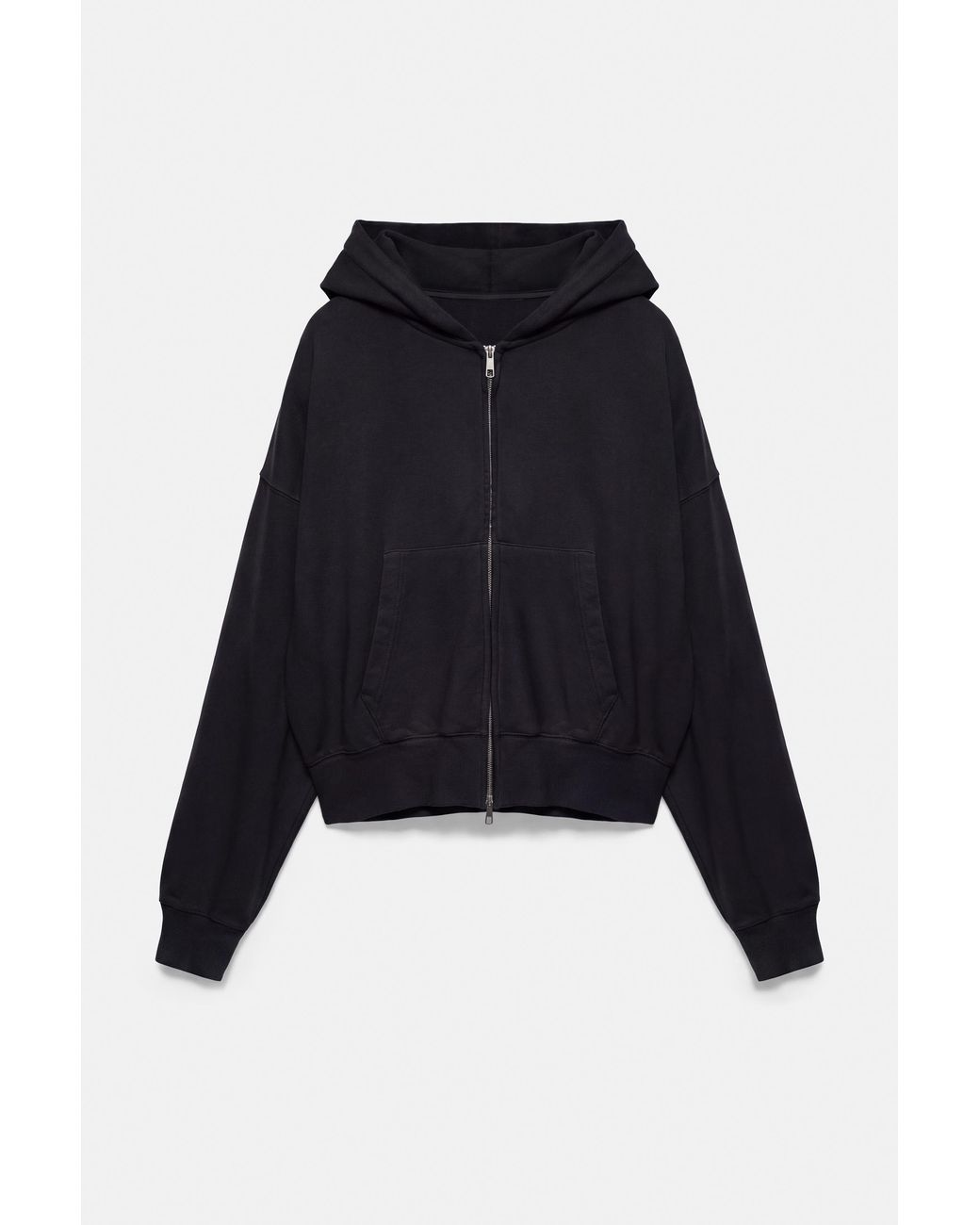 Pull&Bear Blue Zip-Up Hoodie
