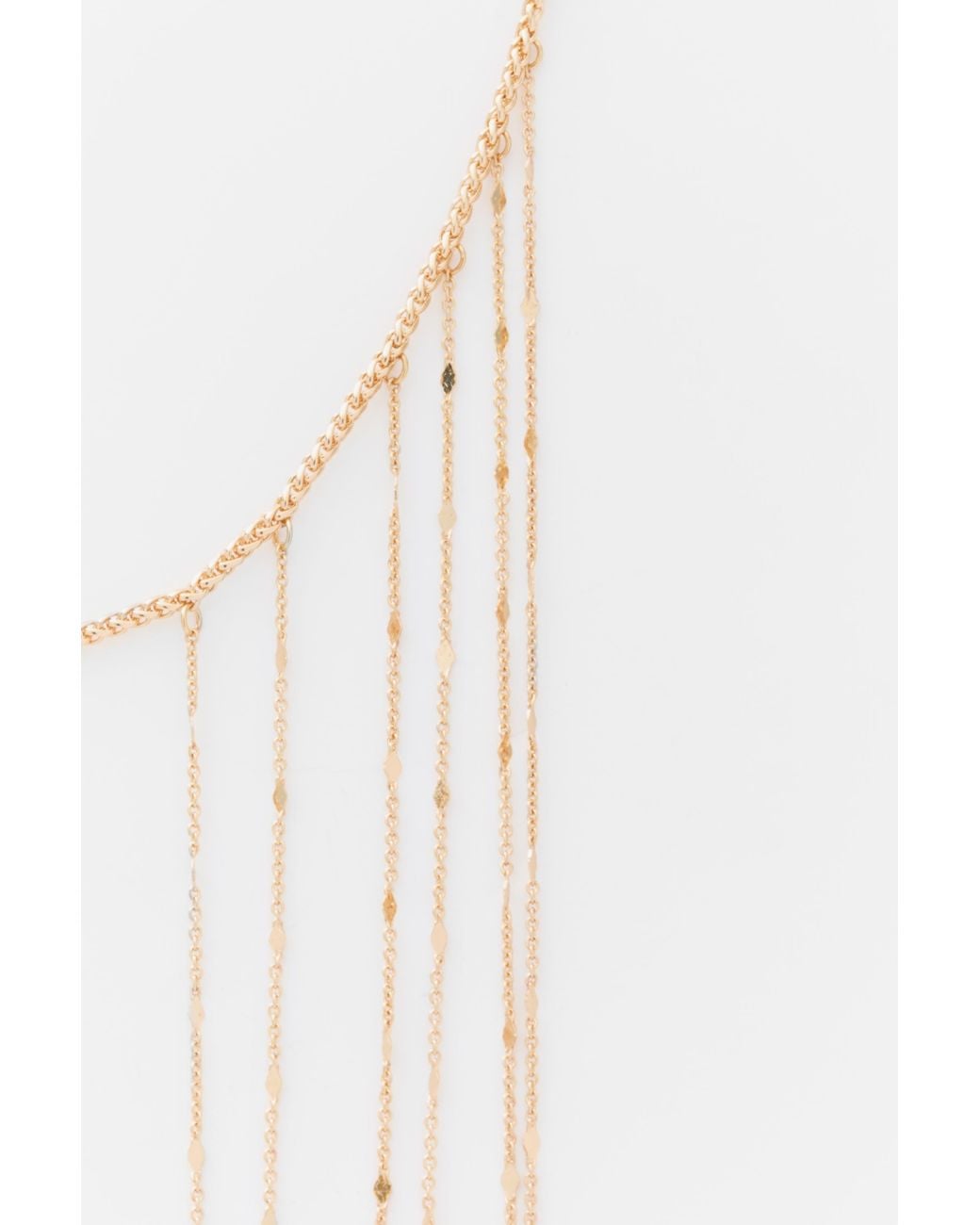 Collier Multi-Chaînes Pull&Bear en coloris White