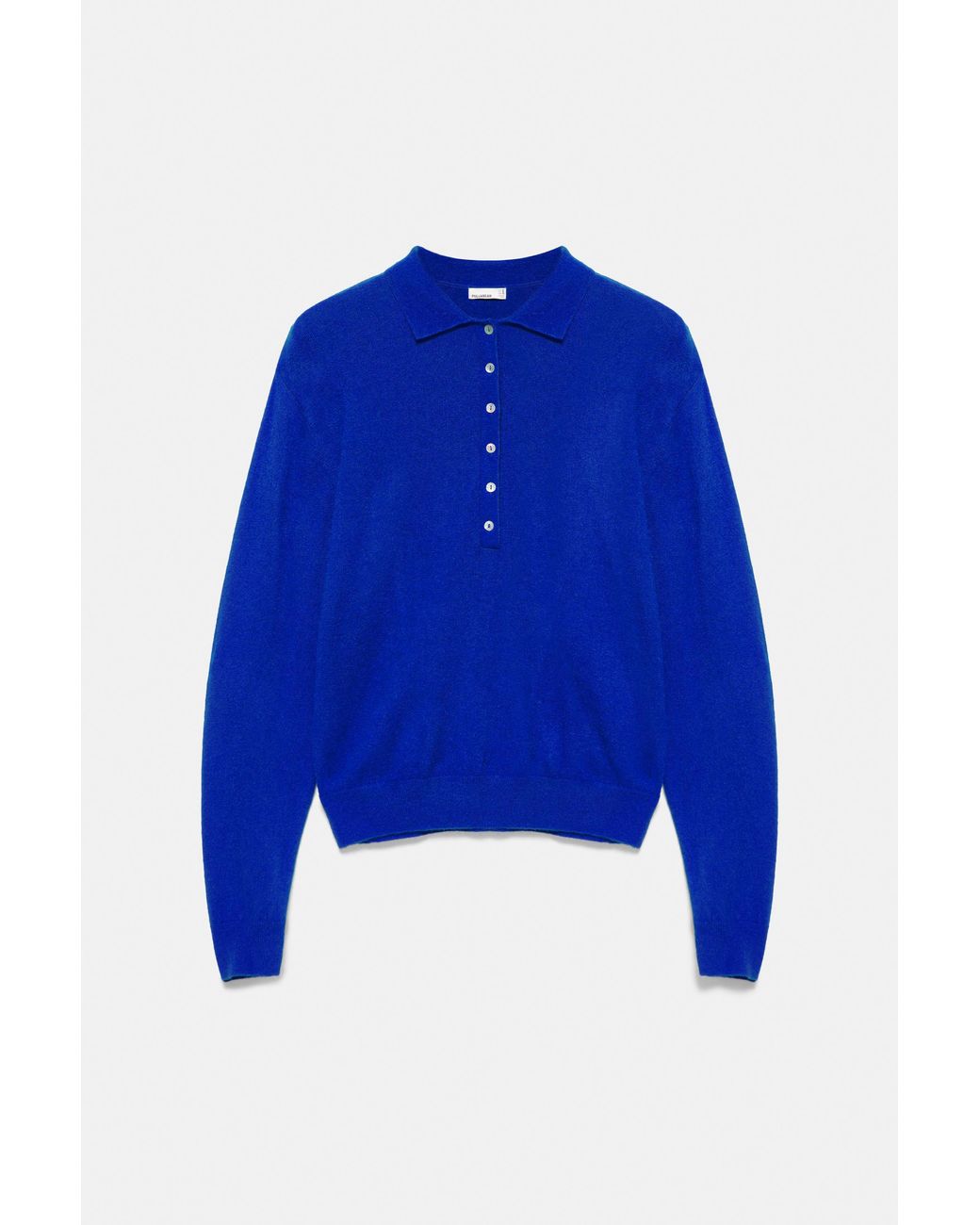 Pullover Con Collo A Polo di Pull&Bear in Blue