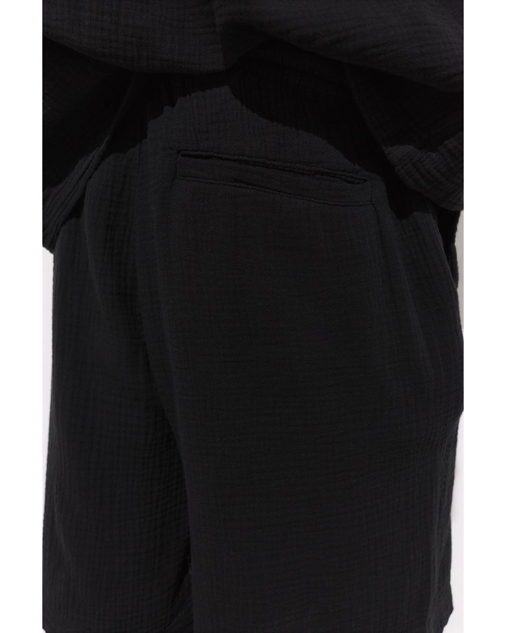 Pull&Bear Joggingshort in het Black voor heren
