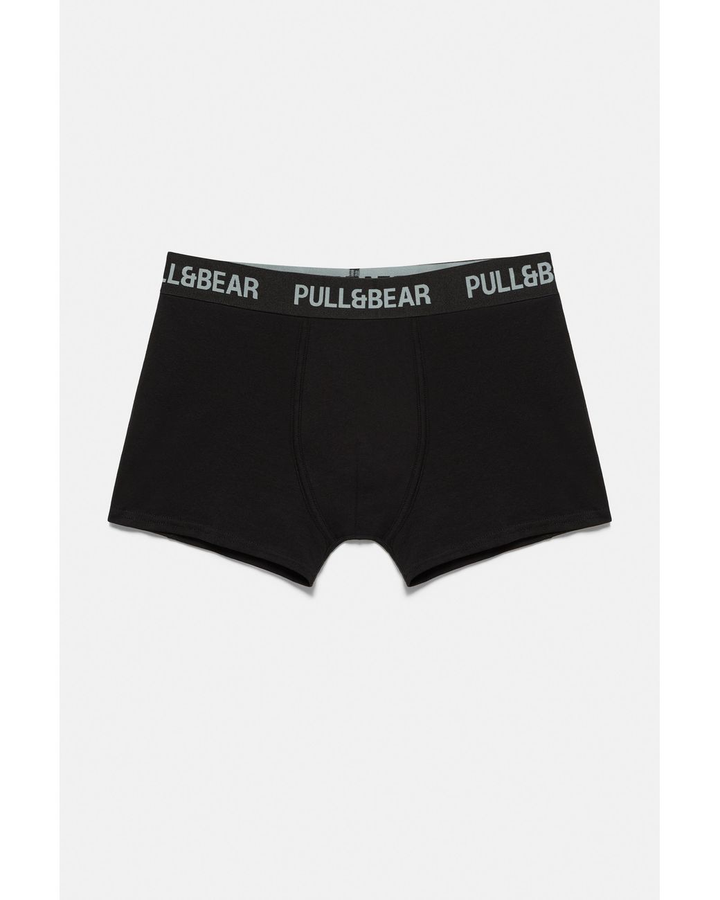 Pull&Bear Black Pack Of 3 Boxers for men