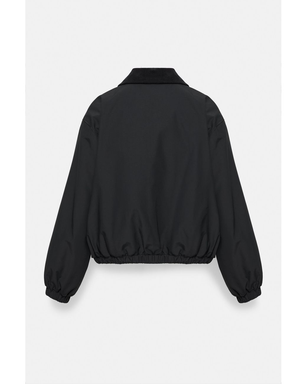 Pull&Bear Gewaxte Bomberjack in het Black