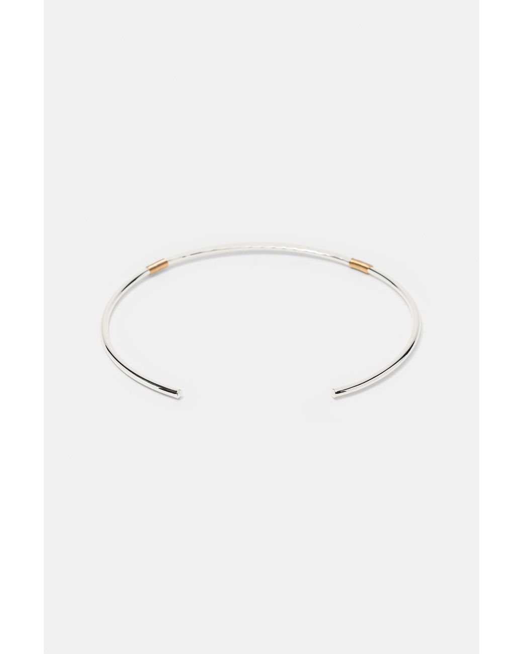 Pull&Bear Blue Contrast Choker Necklace