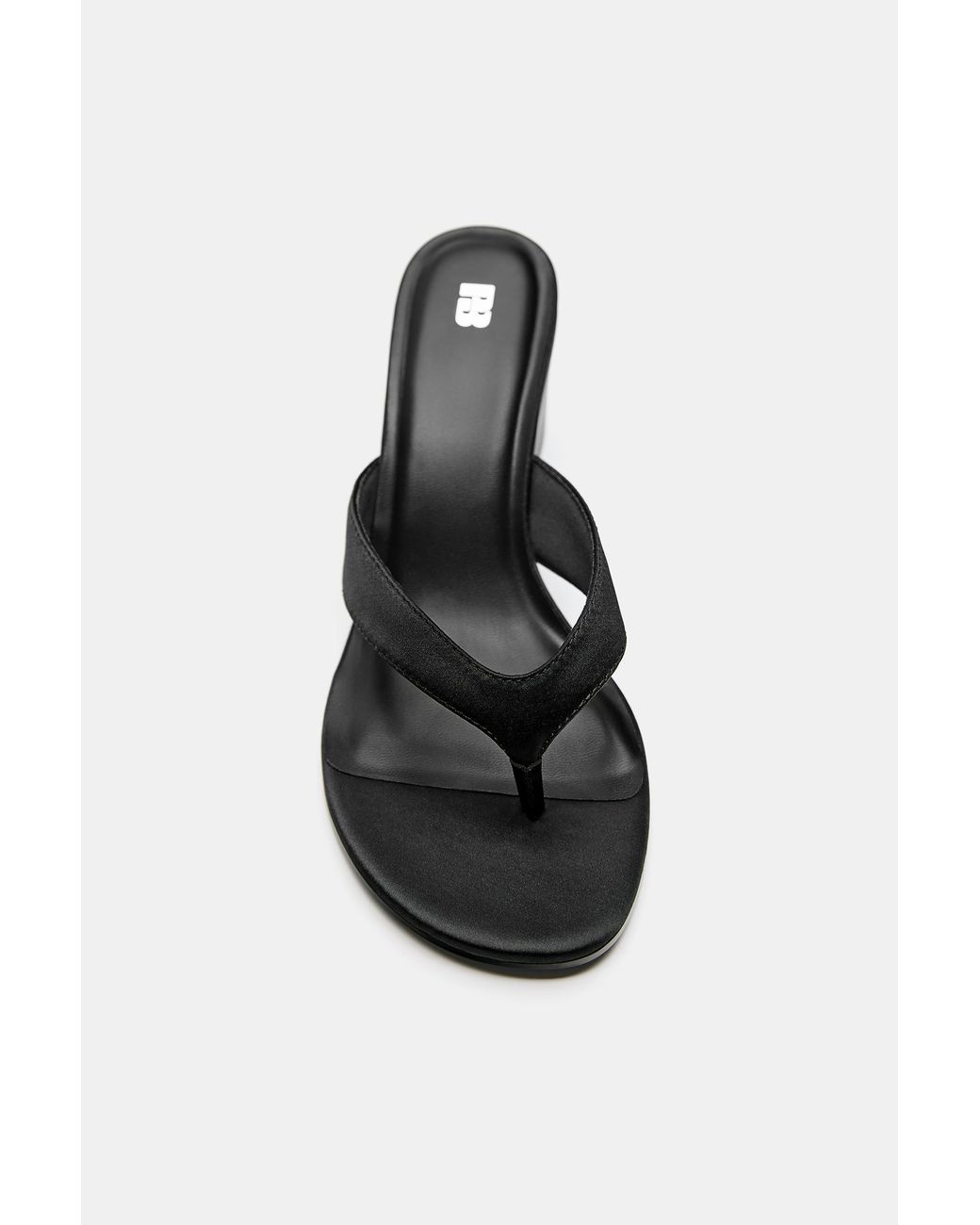Sandales À Talon Compensé Pull&Bear en coloris White