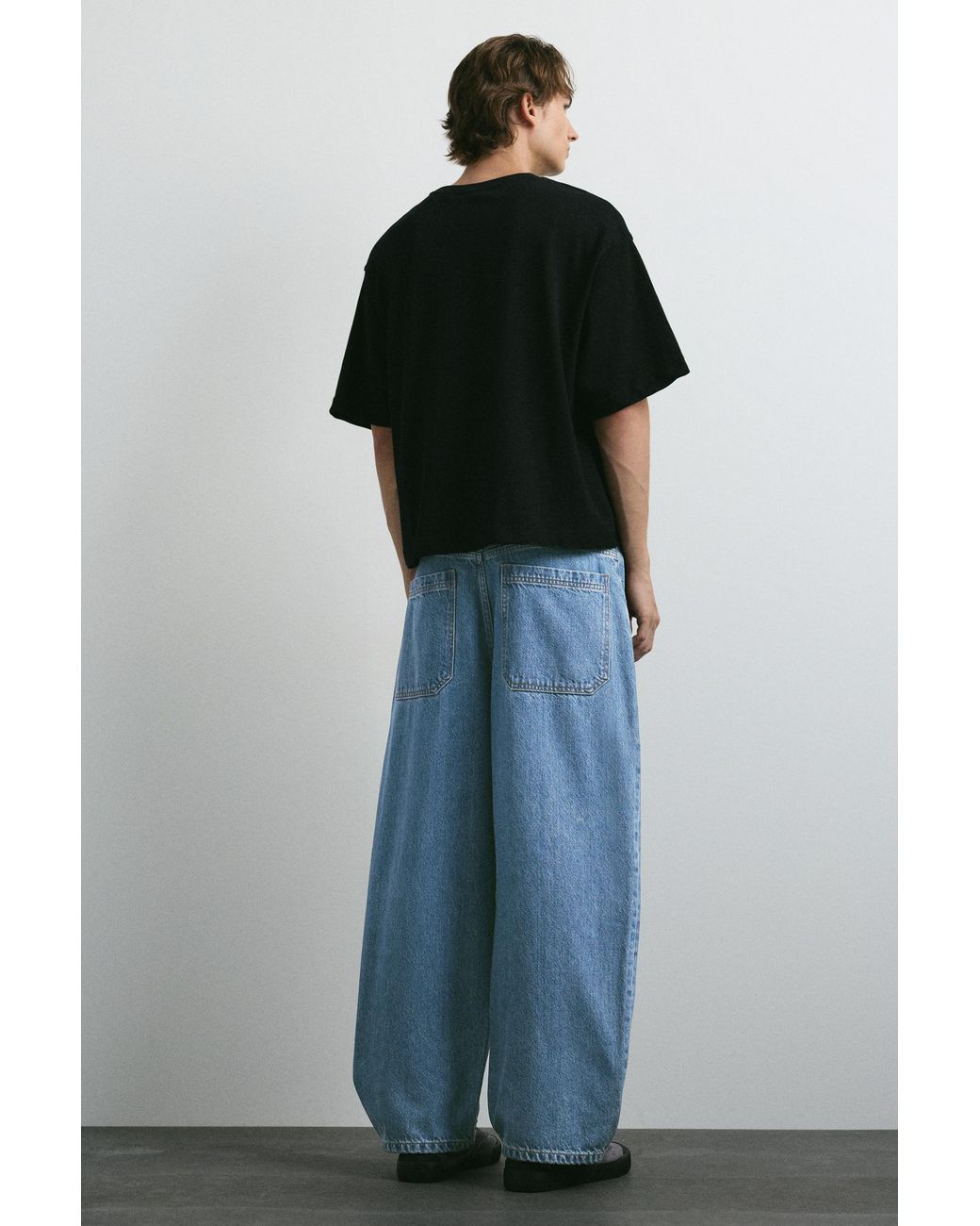 Jeans Barrel di Pull&Bear in Blue da Uomo