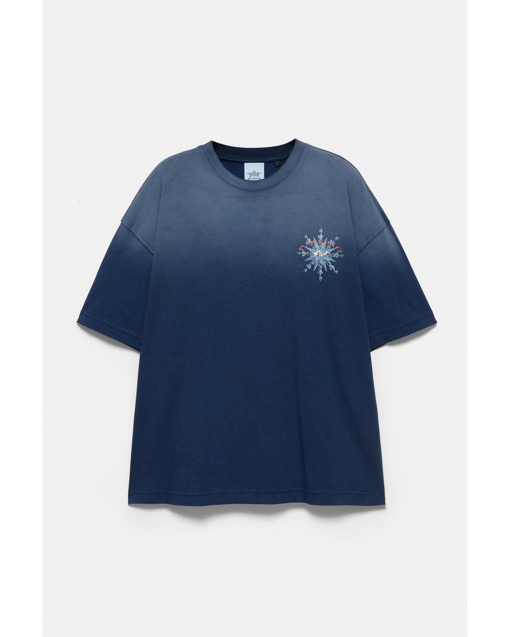 Pull&Bear Blue Pleasures X Stwd Boxy T-Shirt for men