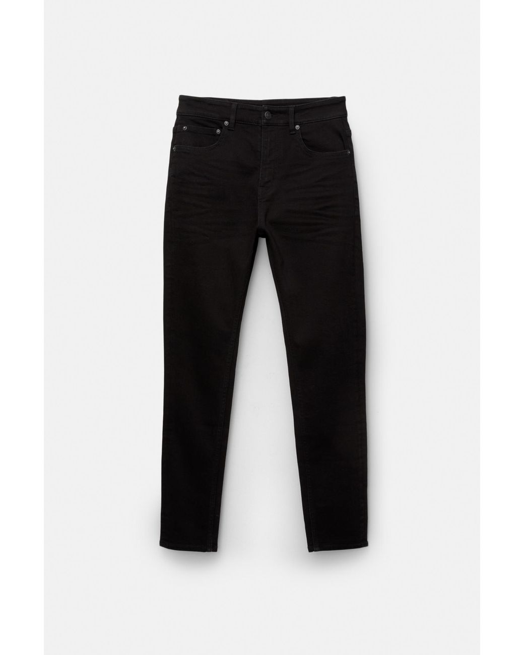Pull&Bear Gray Basic Skinny Jeans for men