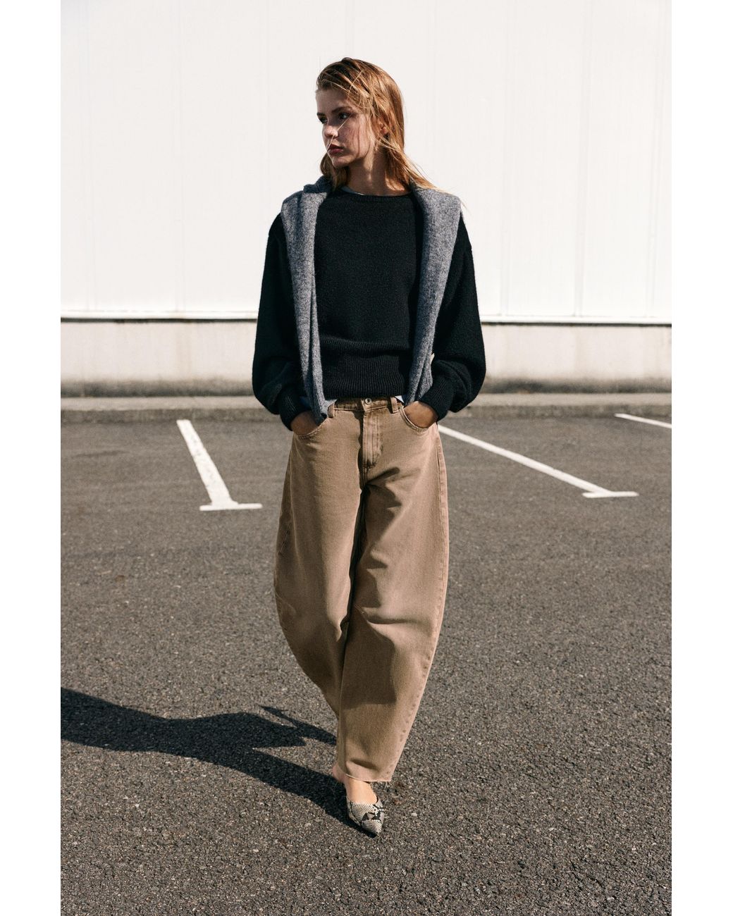 Pull&Bear Multicolor Balloon Jeans