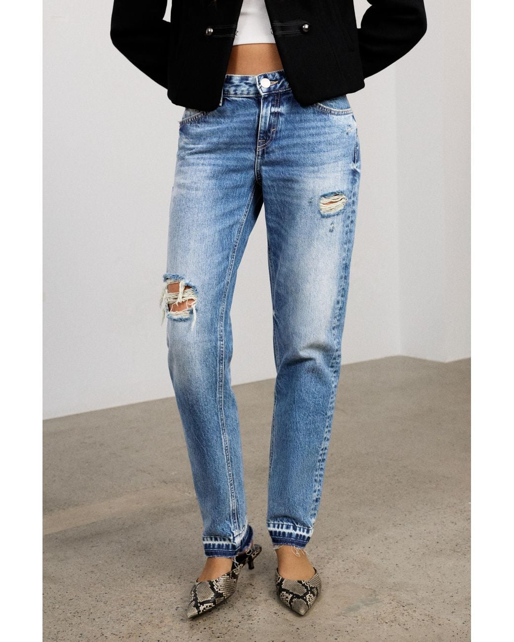 Pull&Bear Multicolor Low-Rise Slim Fit Jeans