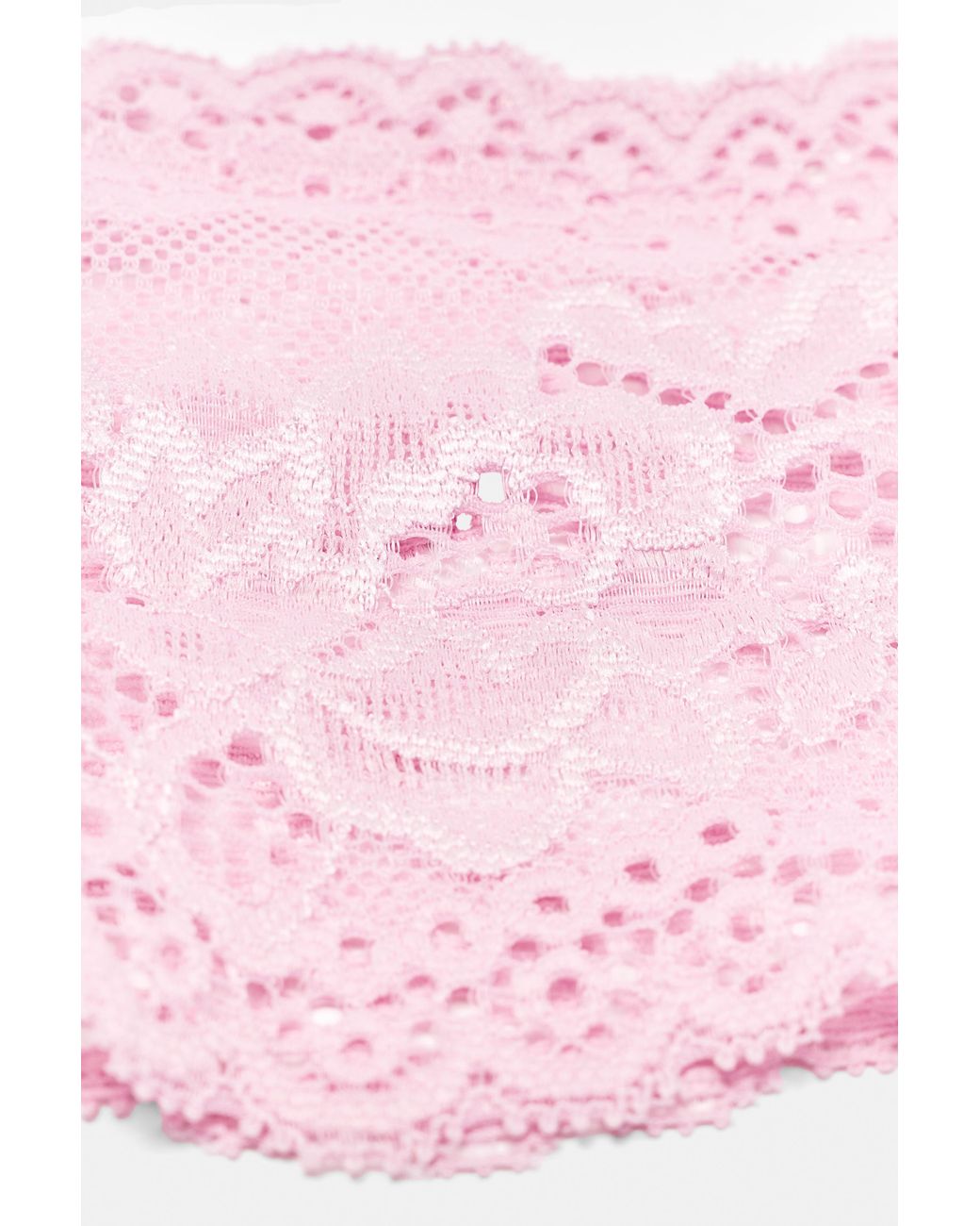 Pull&Bear Pink Stretch Lace Headband