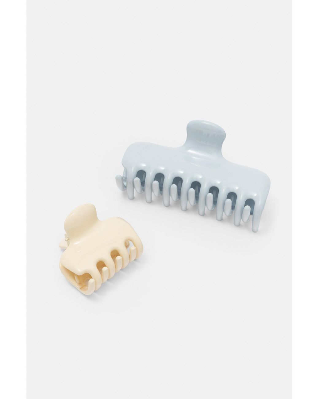Pull&Bear White Pack Of 2 Clips