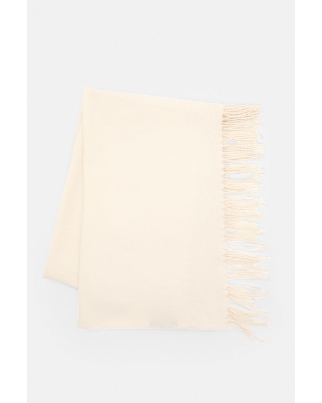 Sciarpa Con Frange di Pull&Bear in Gray