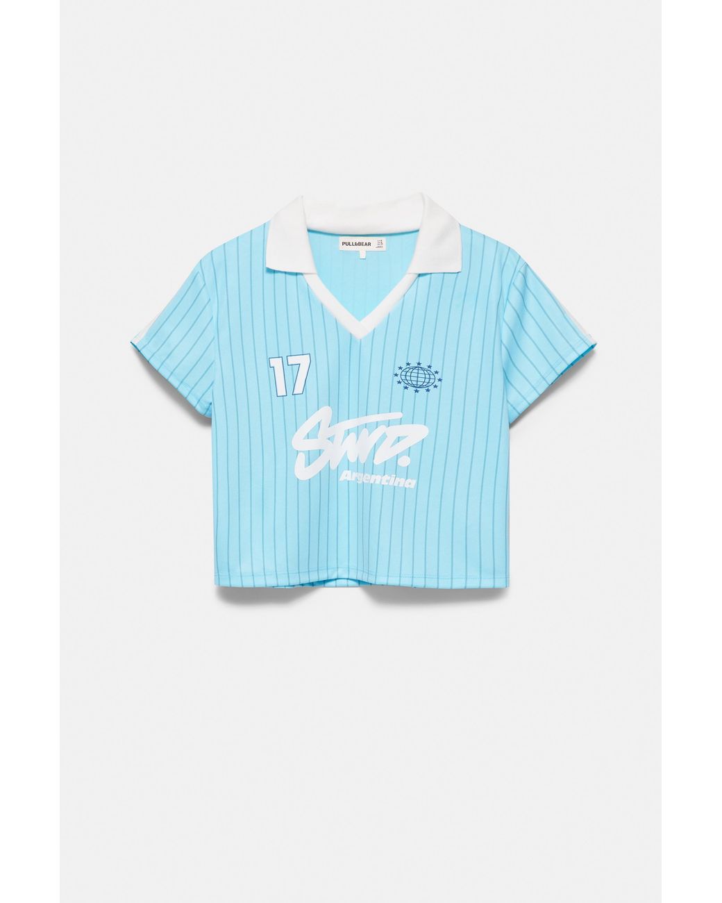 Pull&Bear Green Stwd Argentina T-Shirt