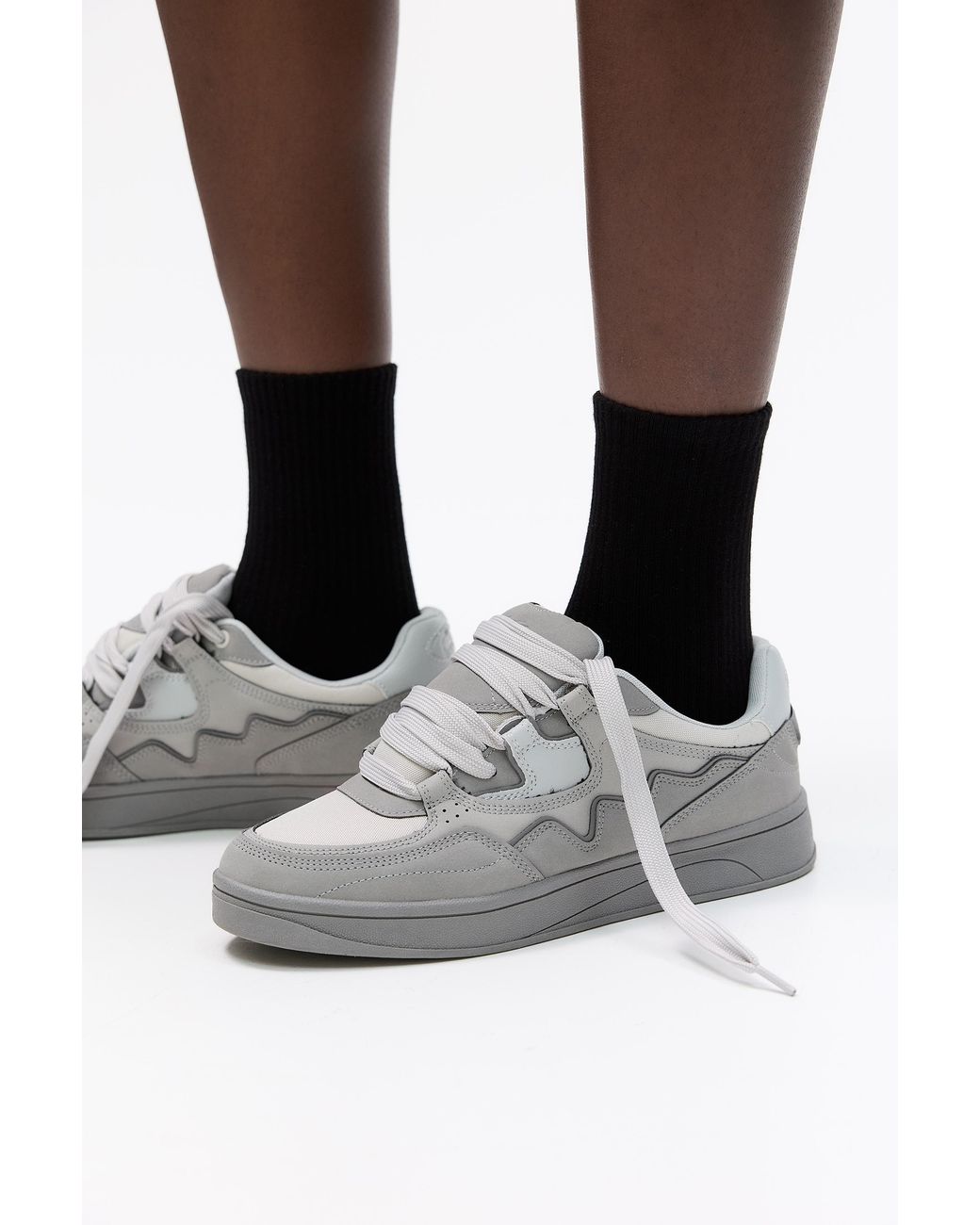 Pull&Bear Black Pack Of Long Socks for men