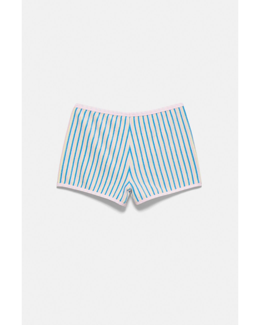 Short Effetto Spugna Pleasures X Stwd di Pull&Bear in Blue