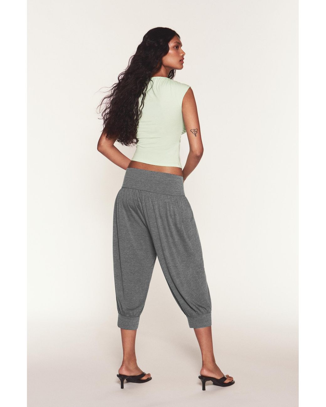 Pull&Bear Multicolor Tie-Neck Top
