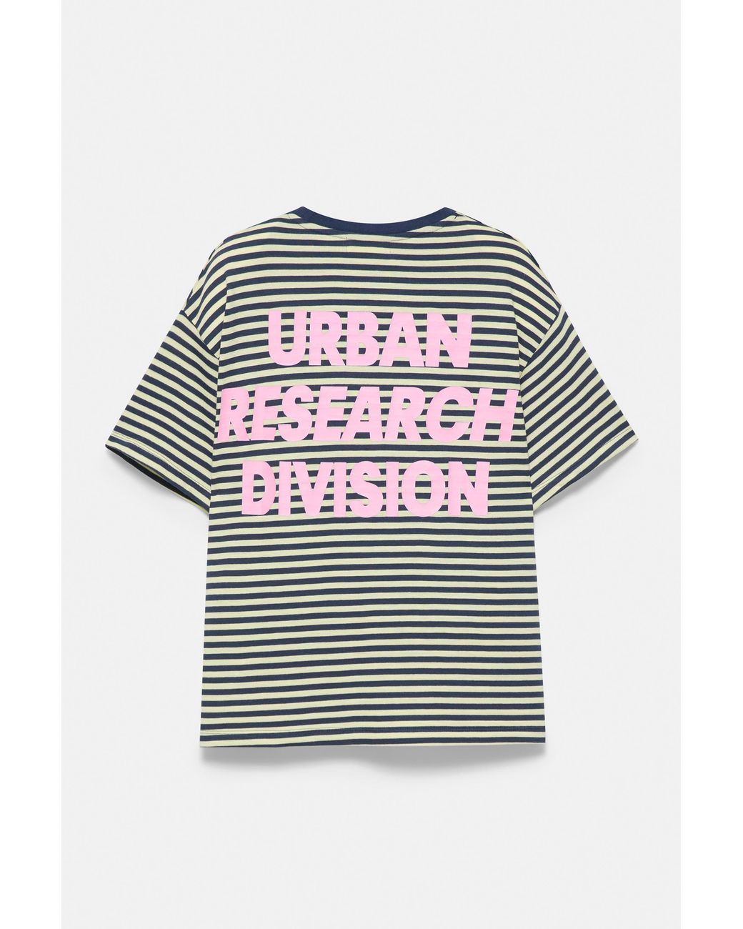 Pull&Bear Multicolor Striped T-Shirt With Text