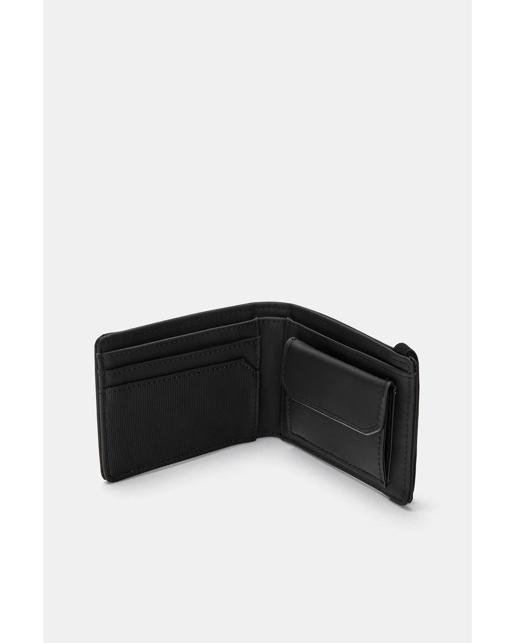 Pull&Bear Gecoate Portefeuille in het Black voor heren