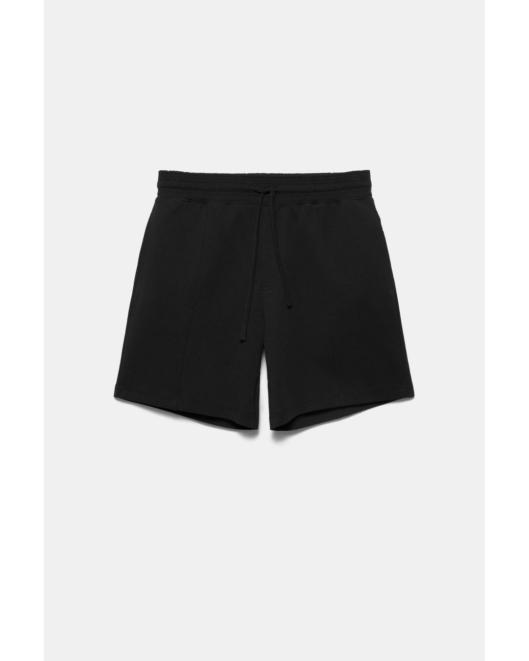 Bermuda Jogging Interlock Pull&Bear pour homme en coloris Black