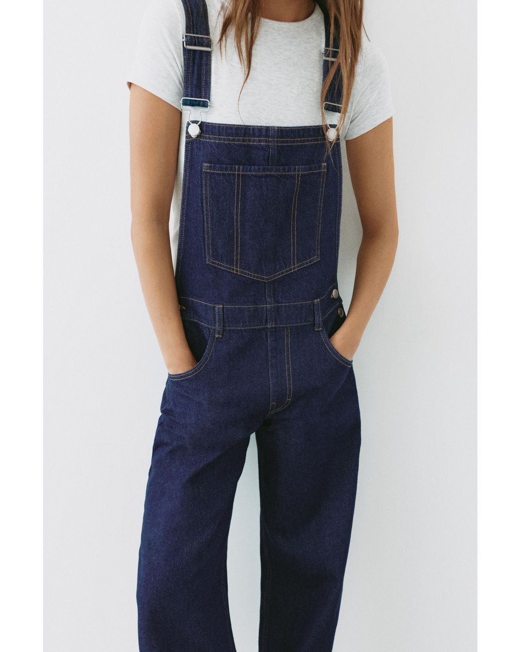Salopette Lunga di Pull&Bear in Blue