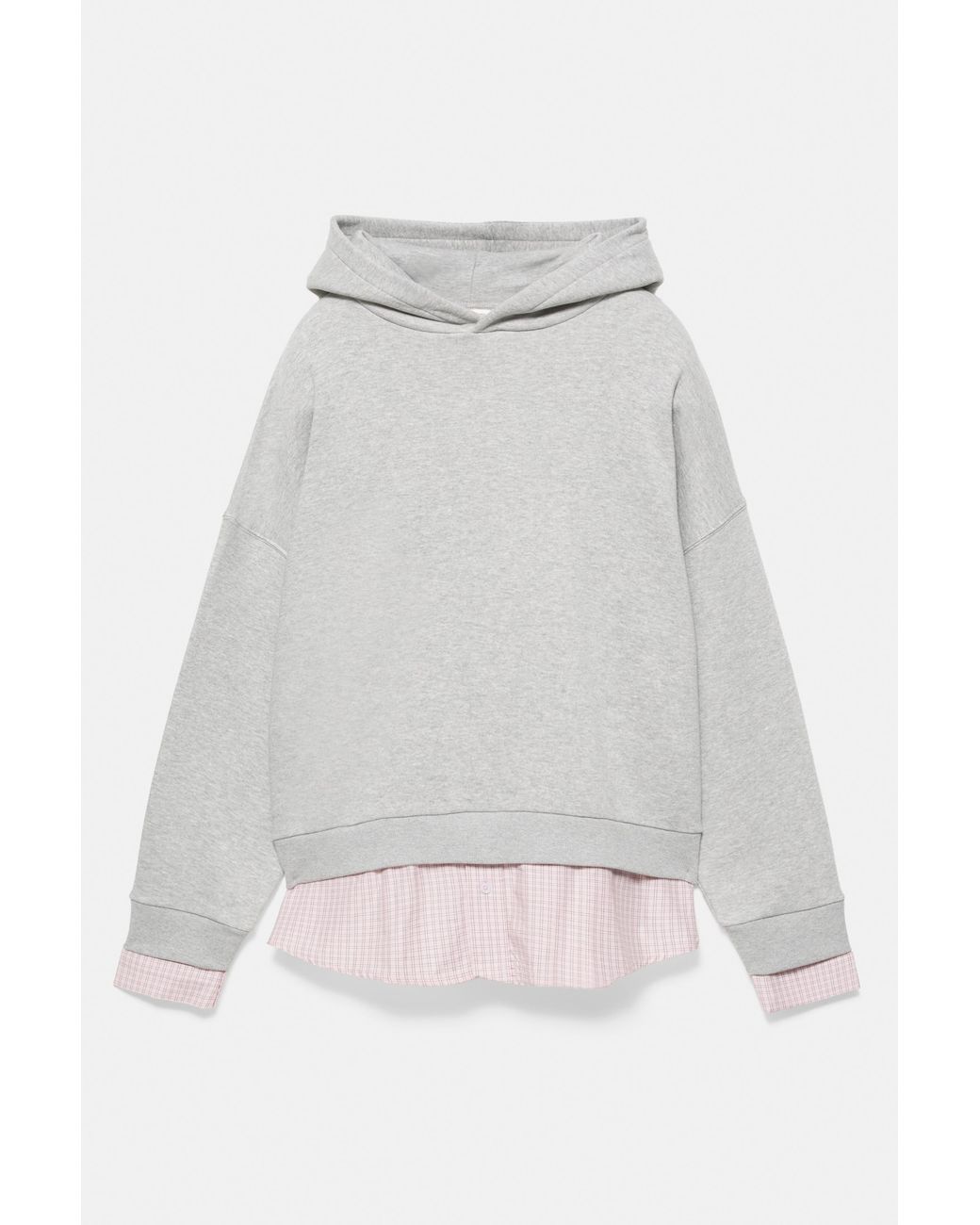 Pull&Bear Black Combined Hoodie