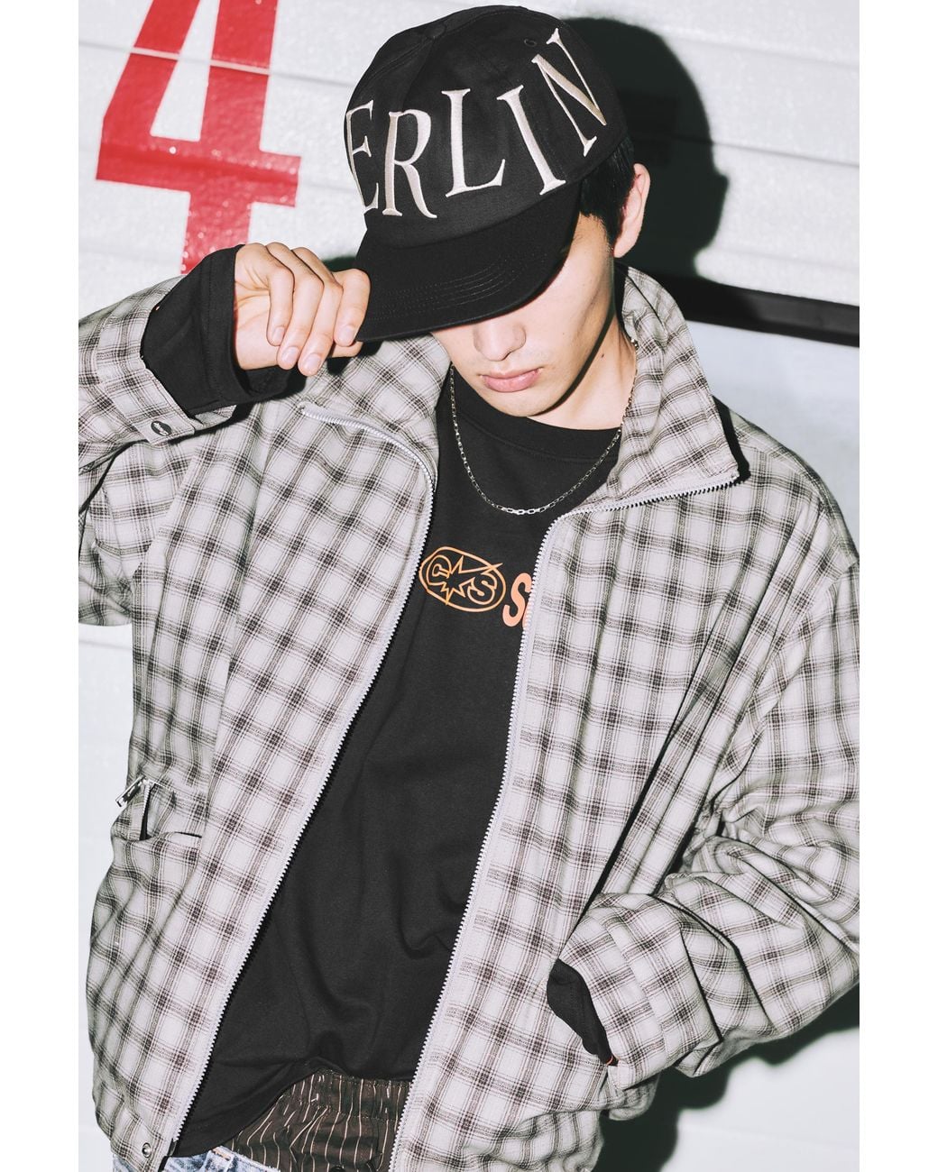 Pull&Bear Black Berlin Embroidered Cap for men