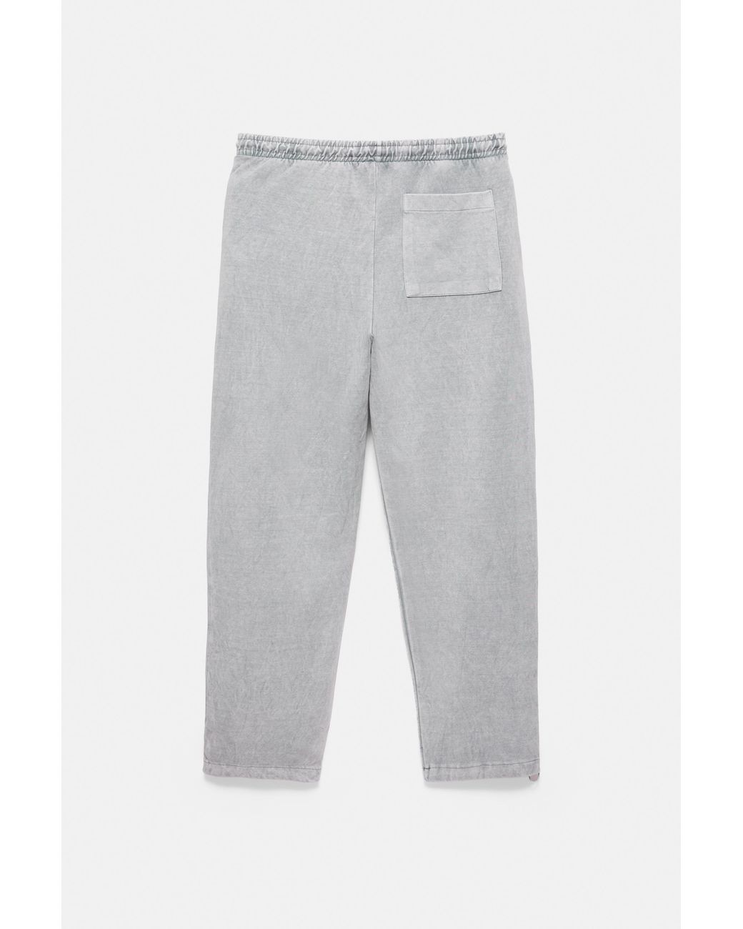 Pull&Bear Joggingbroek Met Verwassen Effect in het Black voor heren