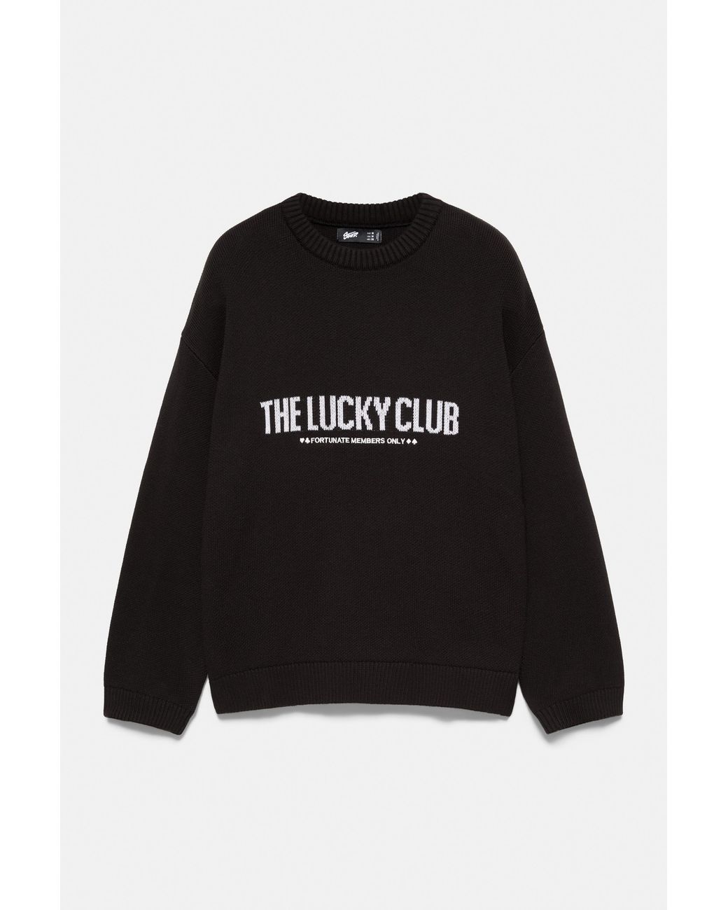 Pull&Bear Stwd-Grafikpullover in Blue für Herren